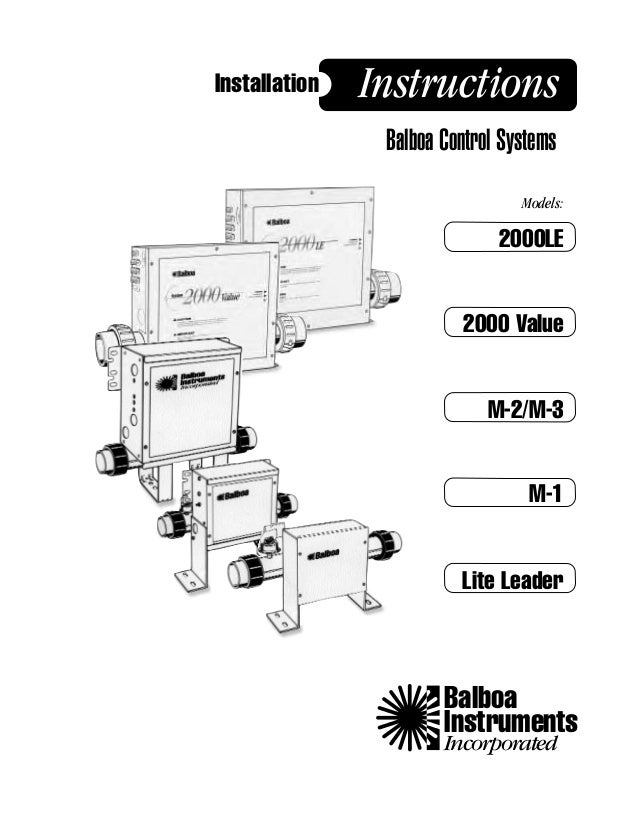 Balboa Instruments Manual scalemultifiles