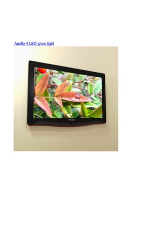 Apollo 4 LED grow light
 