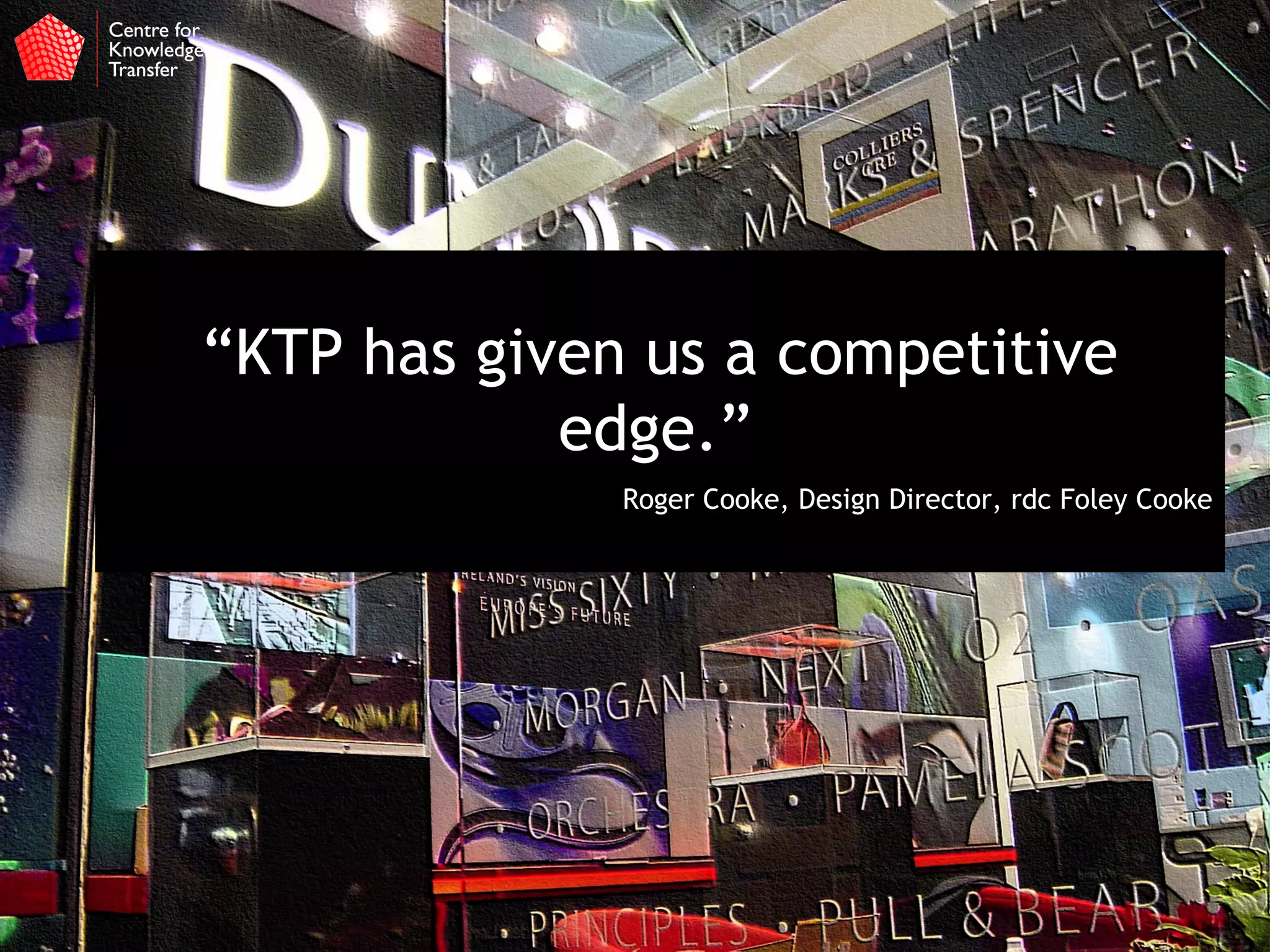 What Constitutes a Project? Having strategic importance to an organisationCreating significant advancement for the companyA commercial edgeA healthy return on funding A challenging projectLSBU has complimentary expertise and knowledge