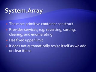 Generic Programming & Collection | PPTX