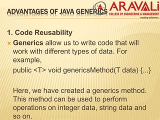 Generic programming in java | PPT