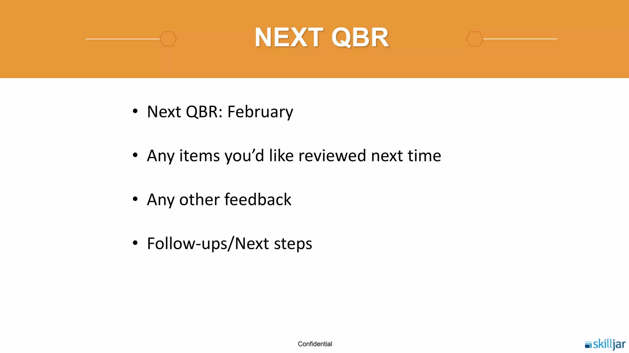 Customer Success Quarterly Business Review (QBR) Template PPTX
