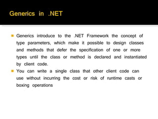 Generics | PPT