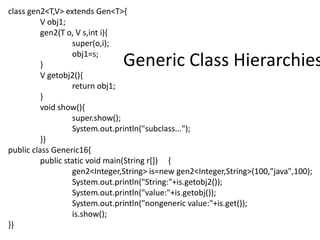 Generics | PPTX