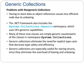 Generics collections | PPT