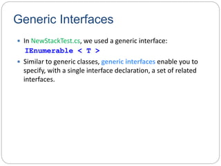 Generics collections | PPT