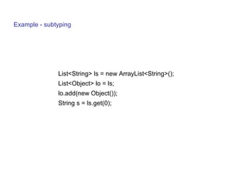 Java Generics for Dummies | PPT