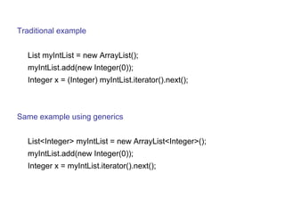 Java Generics for Dummies | PPT
