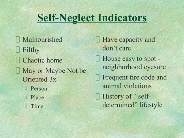 Mandatory Reporting Of Elder Abuse