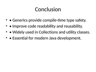 Generics_in_Java_Detailed.ppt anuj dagan | PPTX
