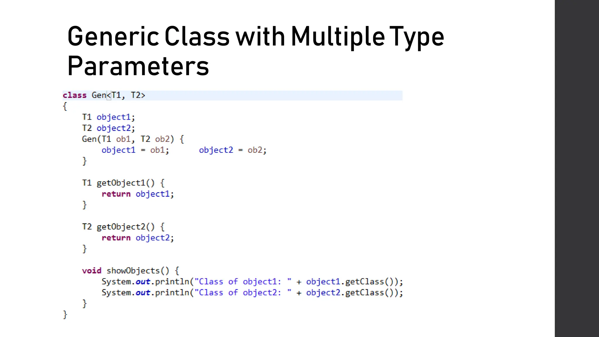 Generics Module 2Generics ModuleGenerics Module 2 | PPT