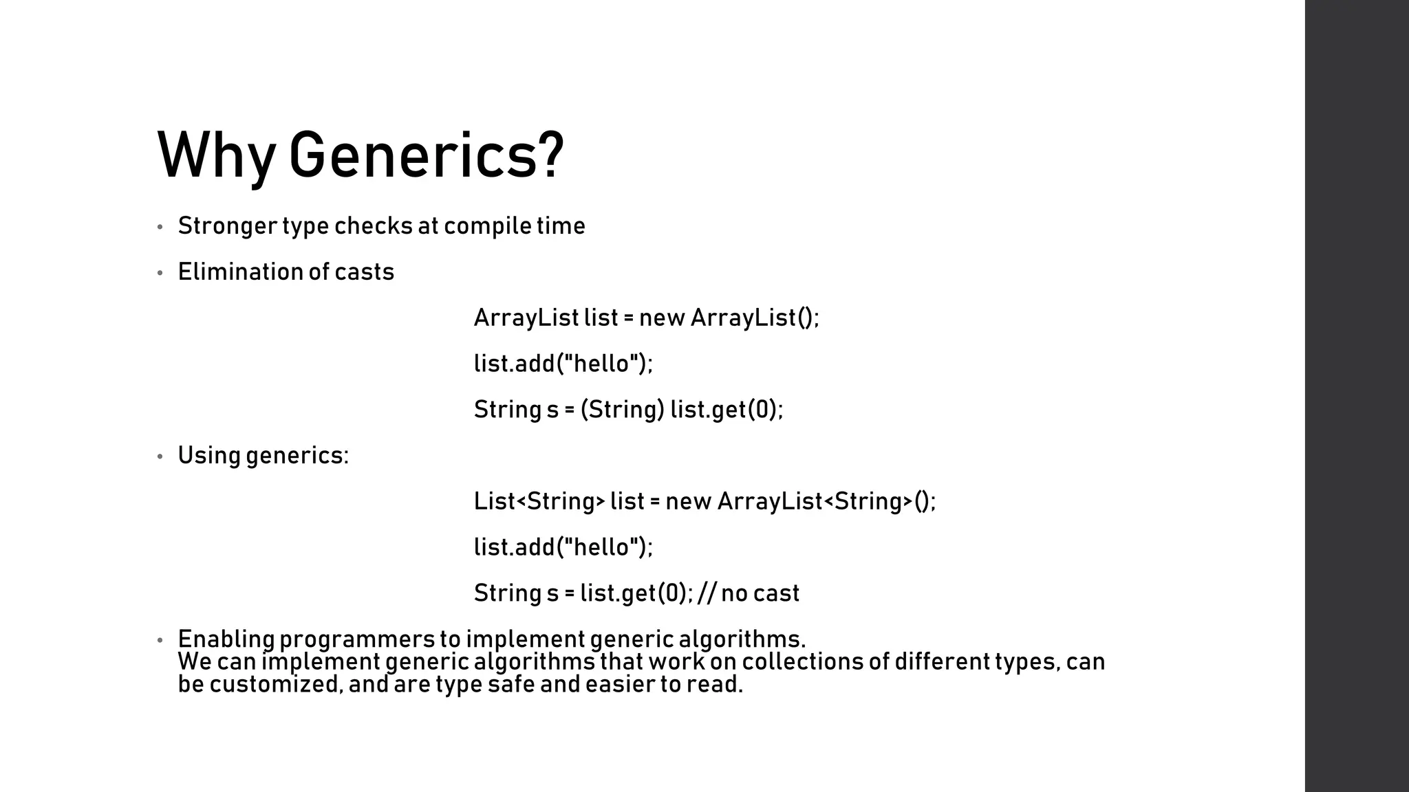 Generics Module 2Generics ModuleGenerics Module 2 | PPT