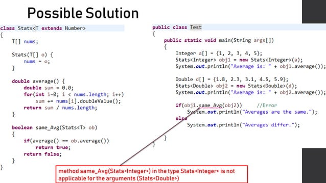 Generics Module 2Generics ModuleGenerics Module 2 | PPT