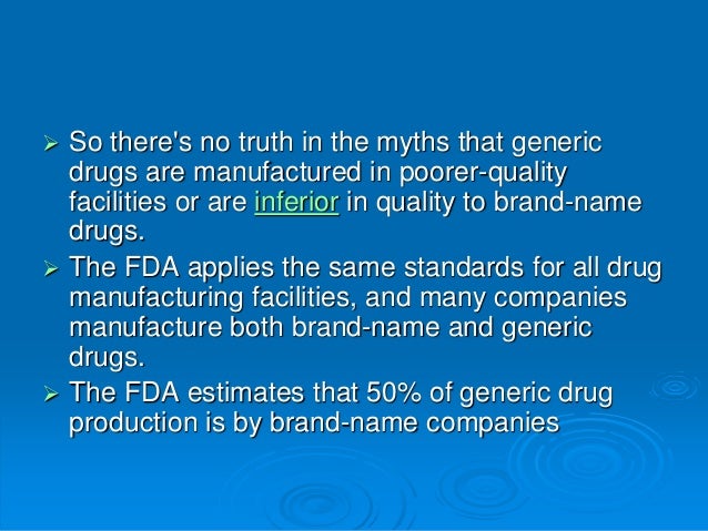 Yasmin Generic Vs Brand-Name