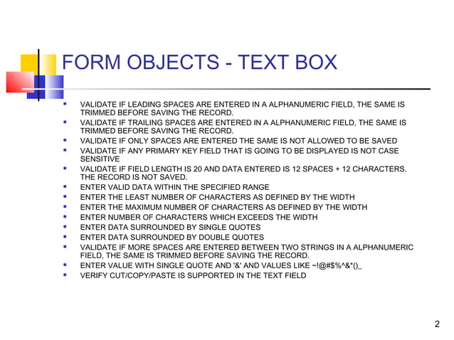 Generic test cases guidelines | PPT