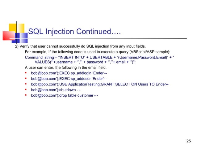 Generic test cases guidelines | PPT