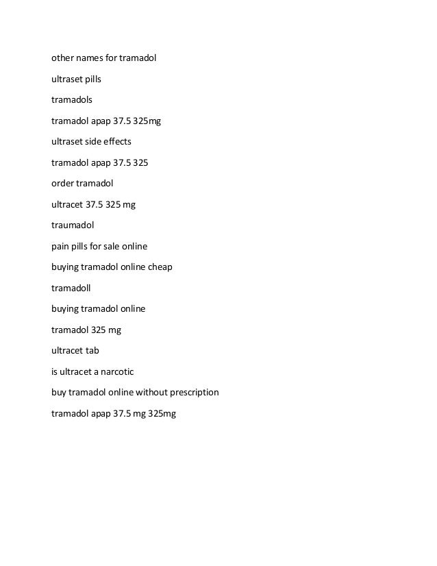 Non prescription tramadol online