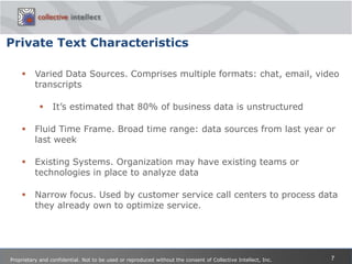 Real-time, unsolicited, voice of customer or employees