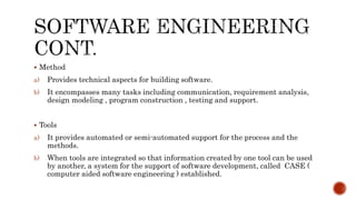 Generic view of software engineering SE | PPTX | Business | Business ...
