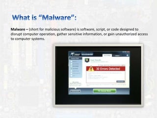 How to Avoid Getting Malware on Your Computer | PPT
