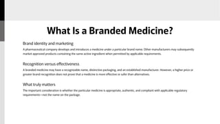 Generic Cancer Medicines in the Philippines: What Patients Should Know