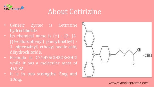 zyrtec generic name