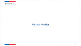 Muchas Gracias
25
 
