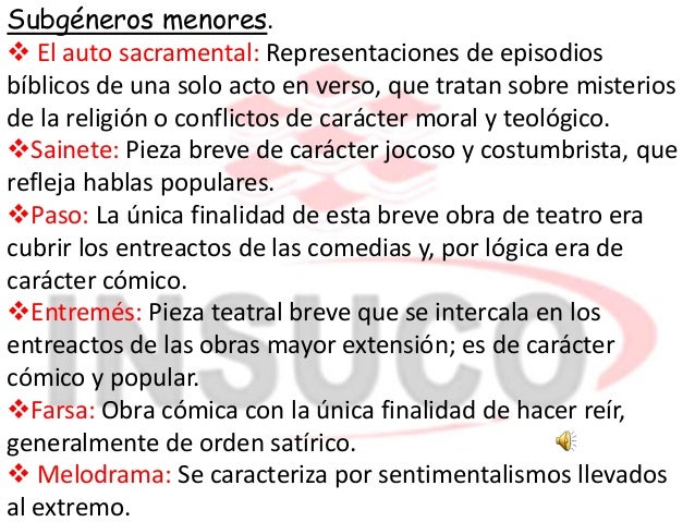 Genero dramatico