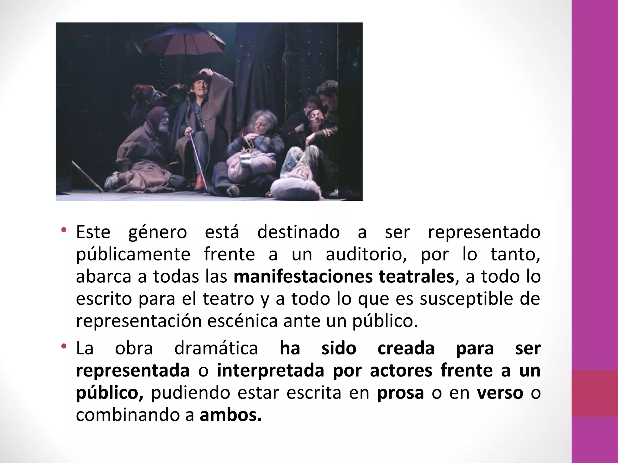 Genero dramatico | PPT