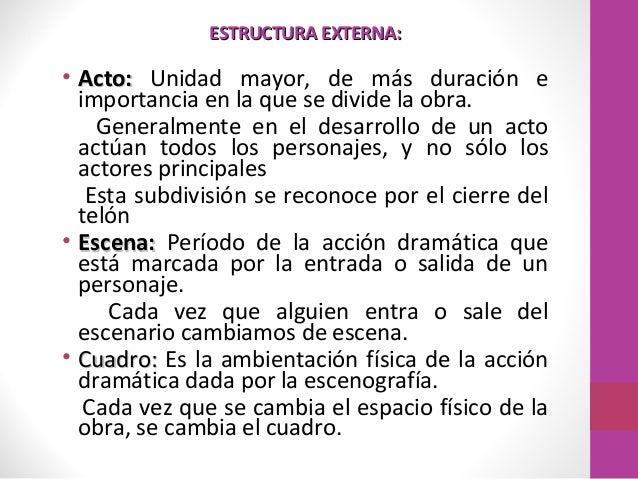 Genero dramatico