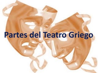 Partes del Teatro Griego
 