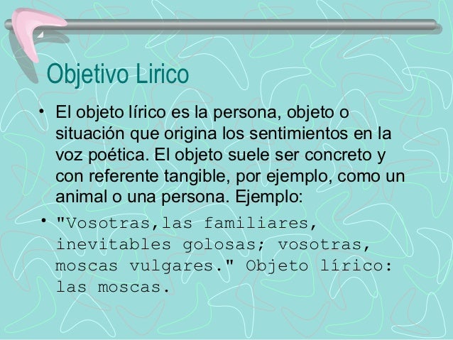 Genero lirico