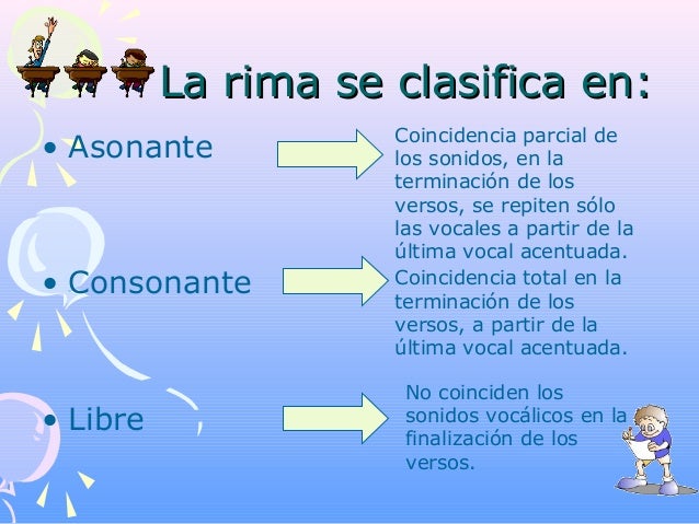 Genero Lirico Rima Asonante Y Consonante