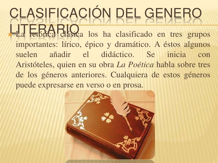 Genero literario