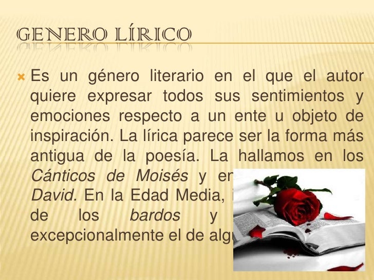 Genero literario