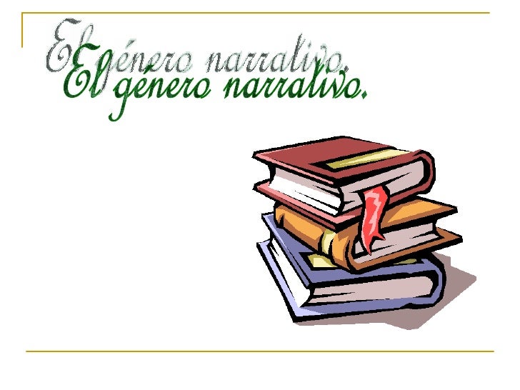Género narrativo