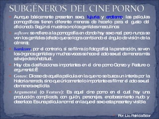 Generos De Cine