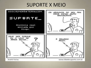 SUPORTE X MEIO
 
