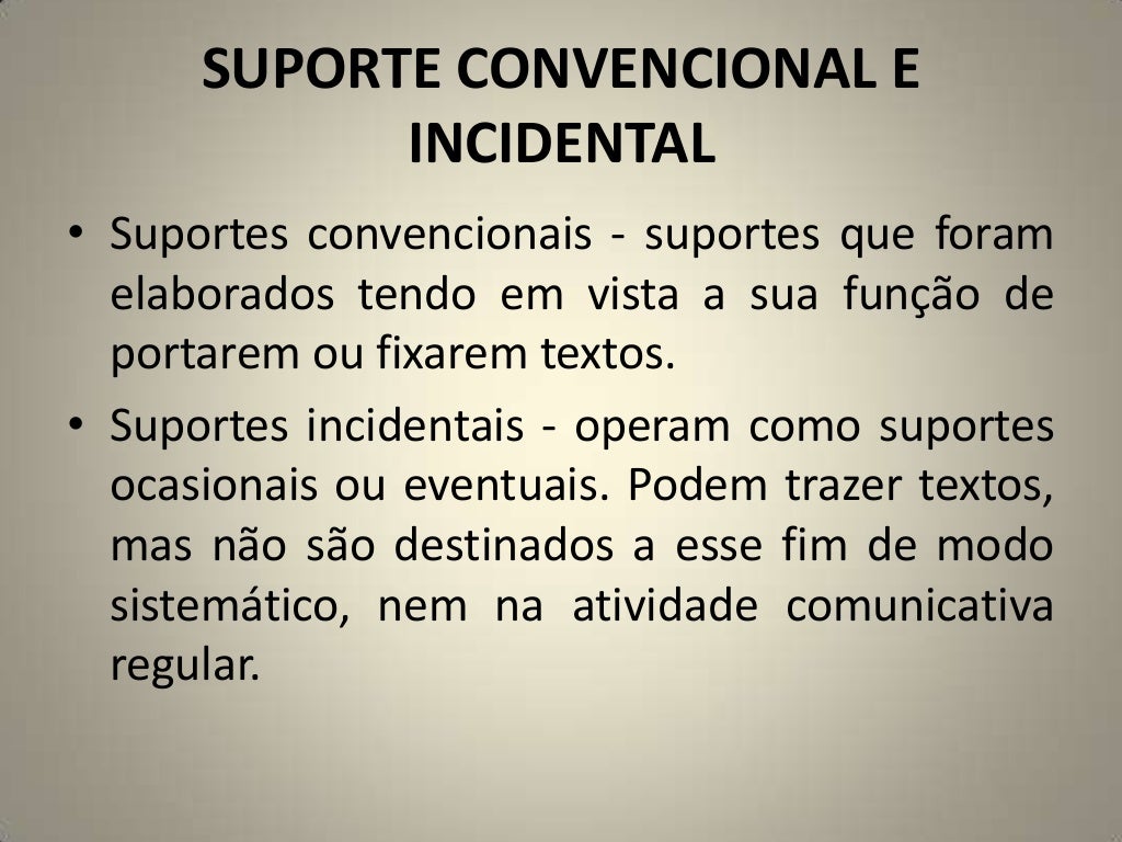 Suporte Textual é Um Termo Cunhado Por - RETOEDU