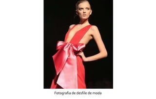 Fotografia de desfile de moda 
 