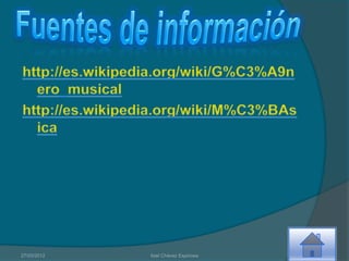 27/03/2012   Itzel Chávez Espinosa
 