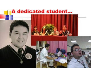 A dedicated student… 