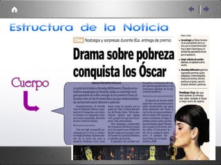 Estructura de la Noticia 