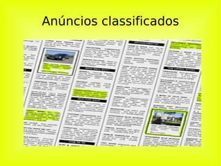 Anúncios classificados 