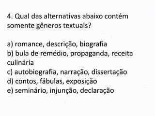 GENEROS TEXTUAIS 2 ANO 2dia.ppt