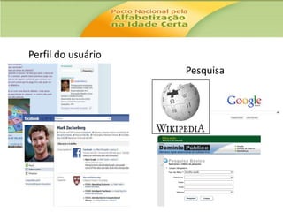 Perfil do usuário
Pesquisa

 