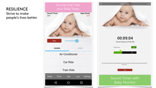 RESILIENCE
Strive to make
people’s lives better
 