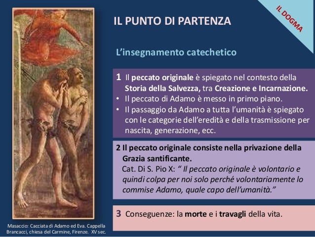 Qual è Il Peccato Originale Genesi, il peccato