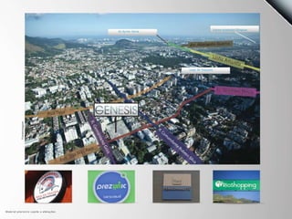 Fotomontagem.
Av. Ayrton Senna
Futuras instalações Olímpicas
Largo da Freguesia
Material provisório sujeito a alterações.
 