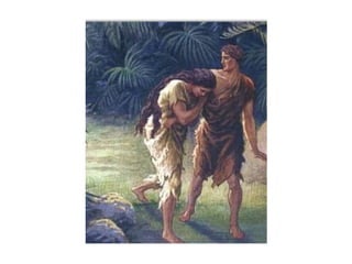 Jesus in the opening of Genesis 
before the fall
• Light from darkness points to a work of God in the
gospel and changed hearts previously dark
• The word of God making the world is Jesus
• The sun and moon appearing midst week is like the
incarnation midst history
• The Man like the tree of life in Psalm 1 is Jesus
• The Man with dominion over creation in Psalm 8 is
Jesus, the second Adam
• Adam tending and guarding the garden uses the same
terms as a priest portending Jesus as high priest
• Marriage is a picture of Christ and the church
• Adam gets a wife when he sleeps and from his side.
Jesus sleeps the sleep of death and speared on his
side the bride of Christ, the church is born.
 